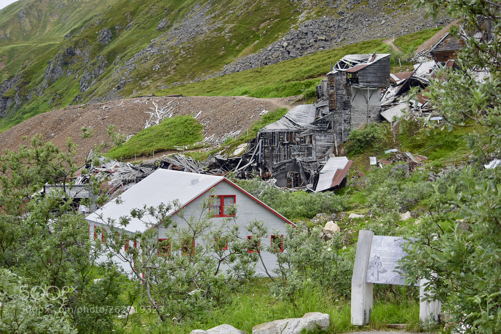 Nikon D5300 sample photo. Independence mine alaska, usa photography
