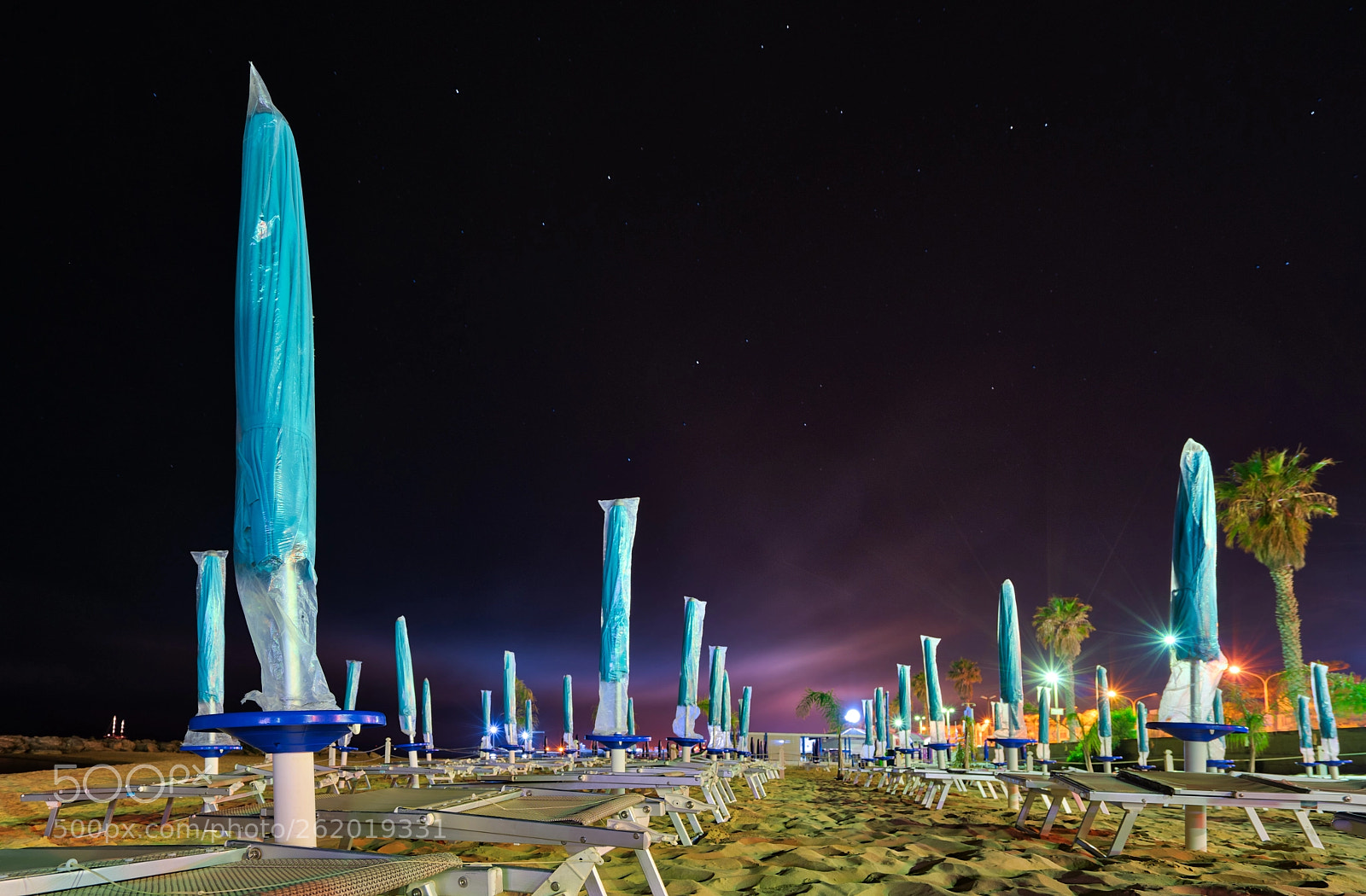 Sony a7R II sample photo. Beach by night #2 photography