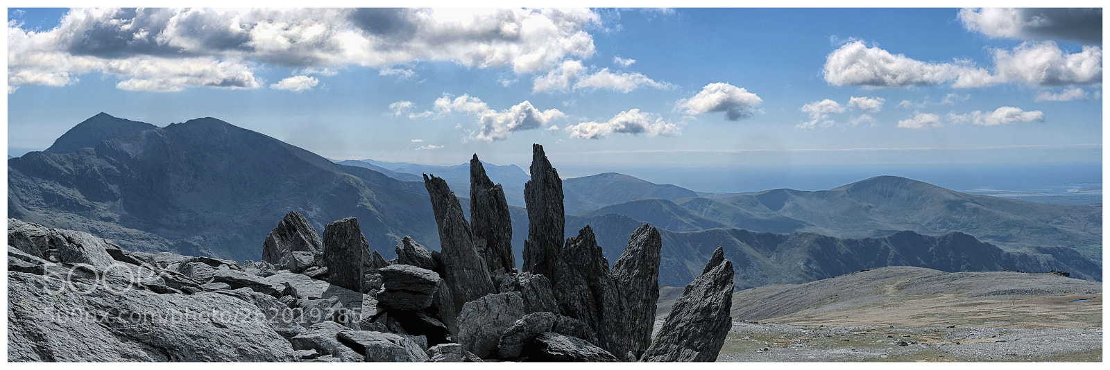 Fujifilm X-T2 sample photo. Glyder fawr pano photography