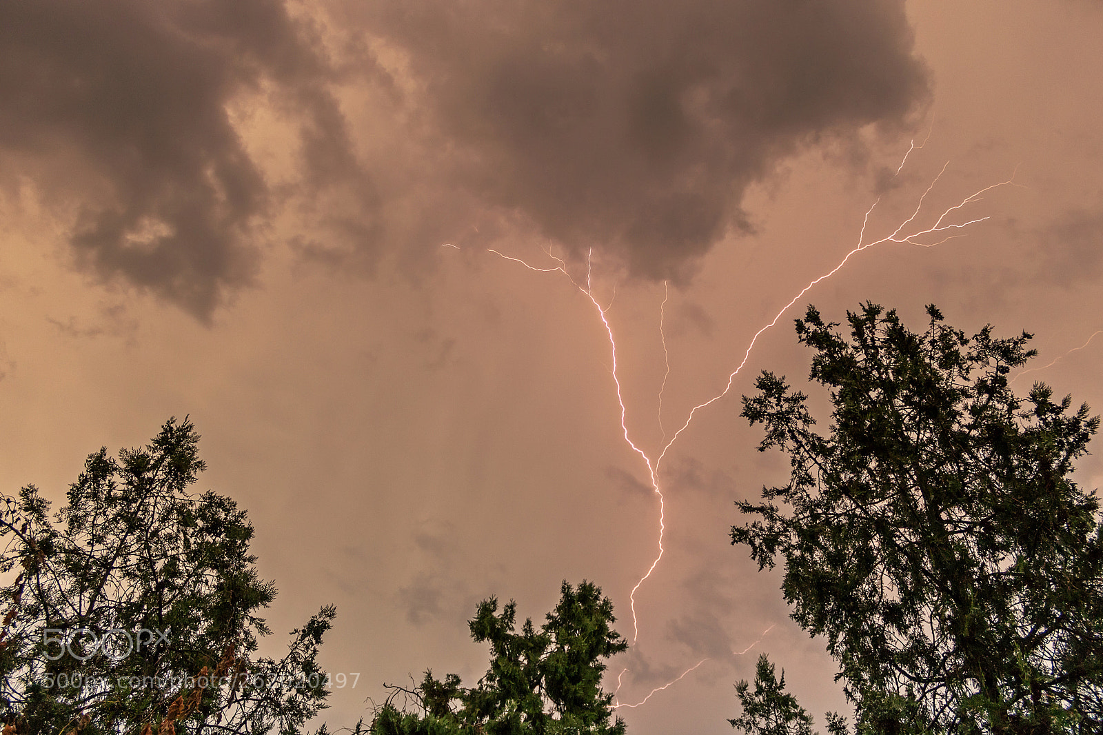 Canon EOS 750D (EOS Rebel T6i / EOS Kiss X8i) sample photo. Lightnings over the city photography