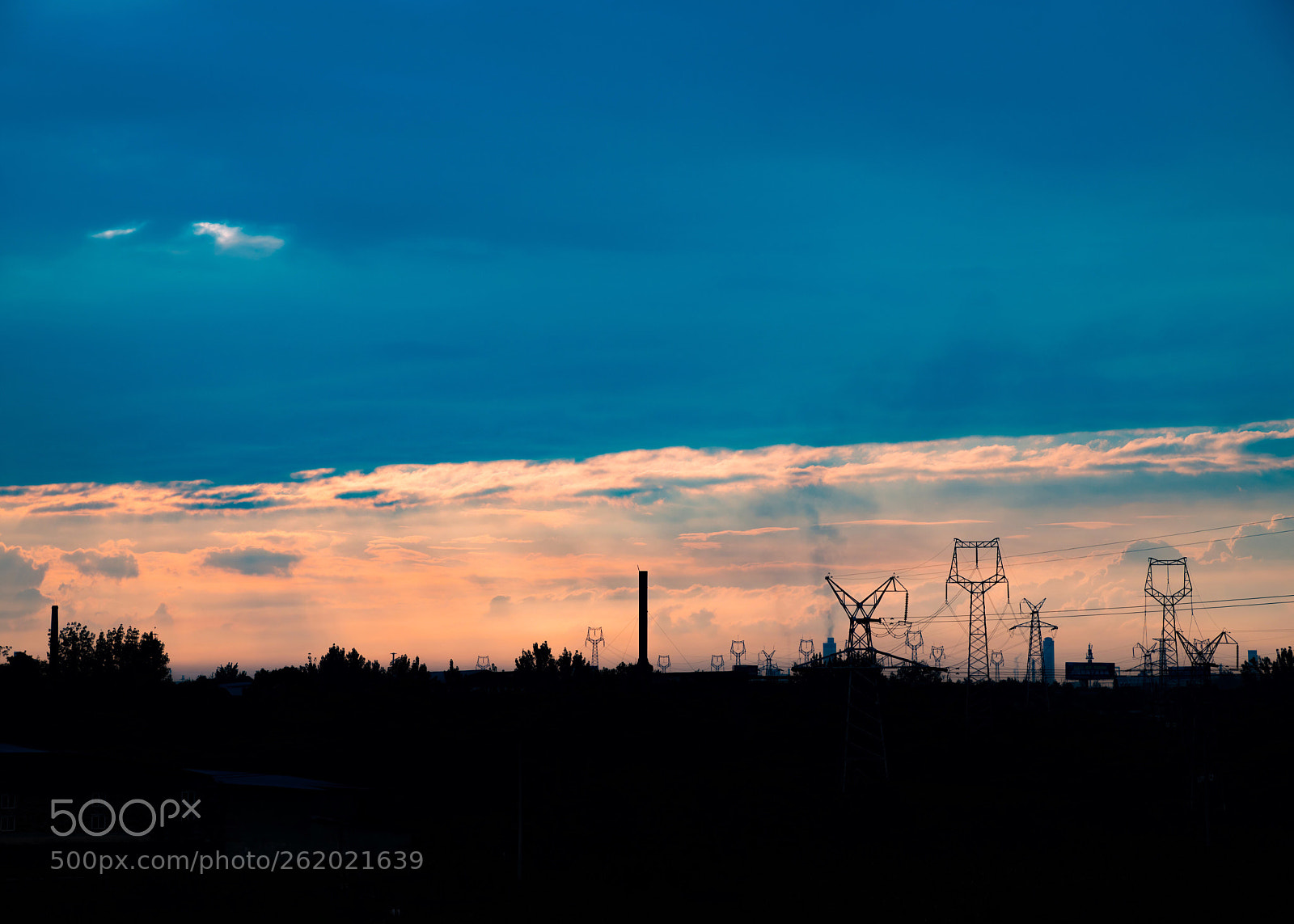 Pentax K-1 sample photo. Pylons photography