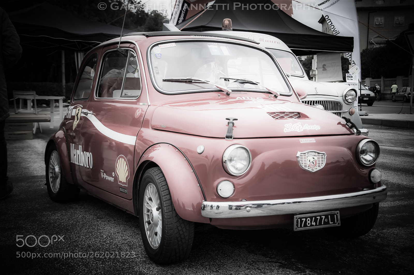 Nikon D3100 sample photo. Fiat 500 abart photography
