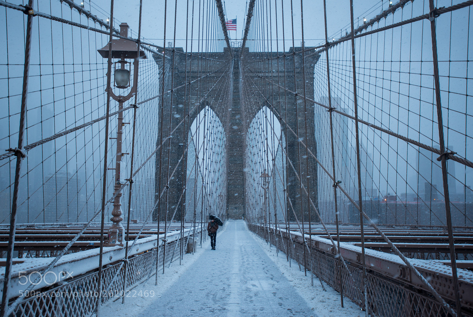 Nikon D600 sample photo. Lonely figure on brooklyn photography