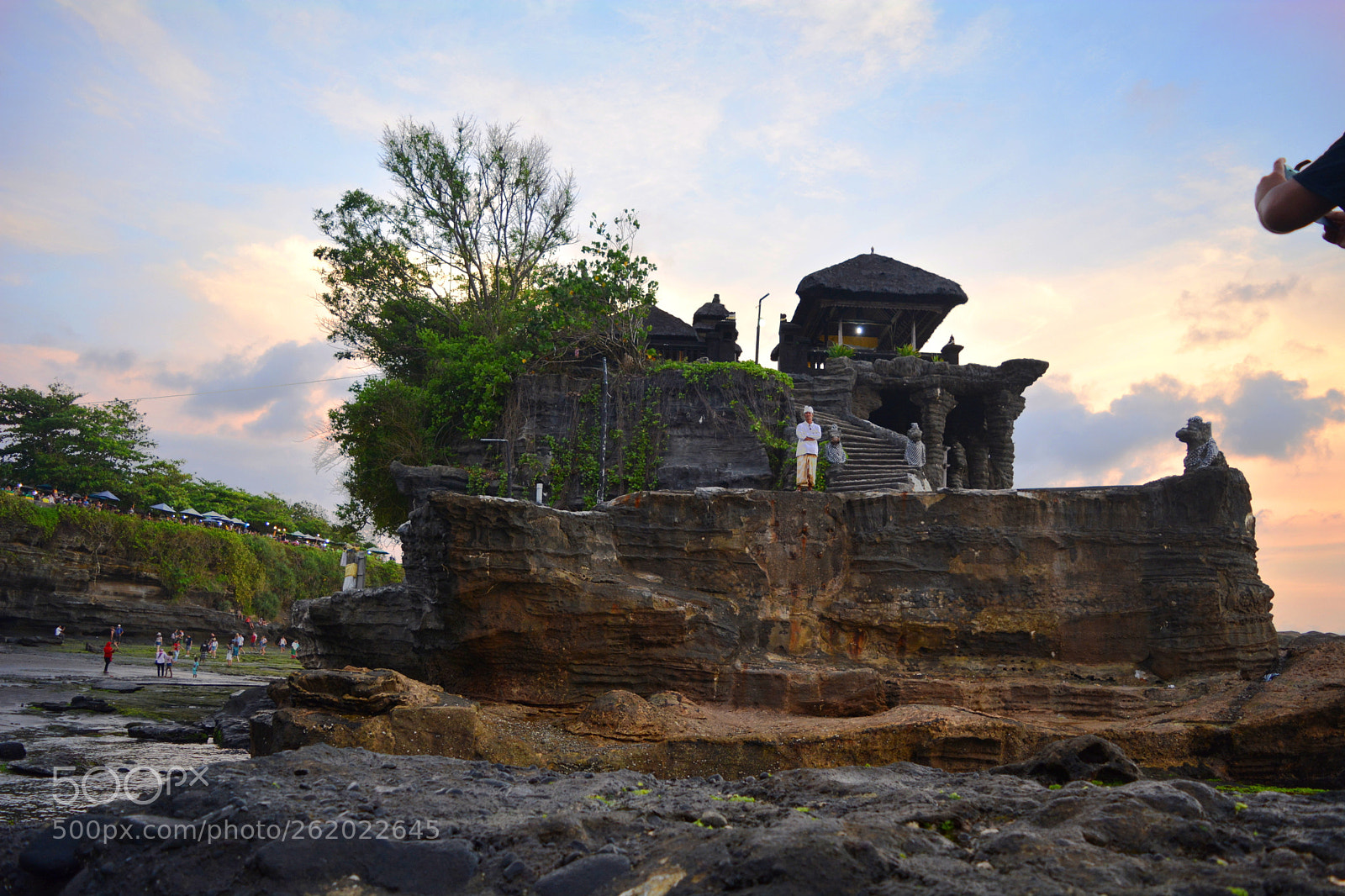 Nikon D5200 sample photo. Tanah lot temple by photography