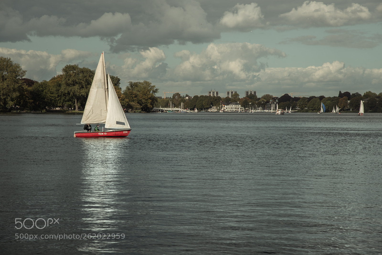 Nikon D810 sample photo. Lake alster.hamburg photography