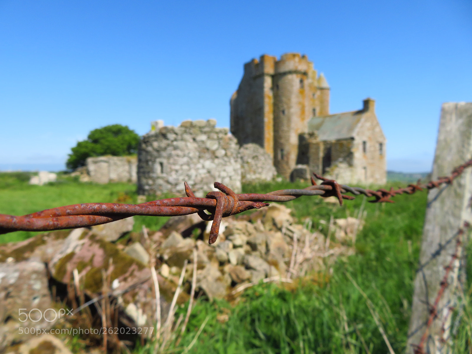 Canon PowerShot SX720 HS sample photo. Inchdrewer castle. photography