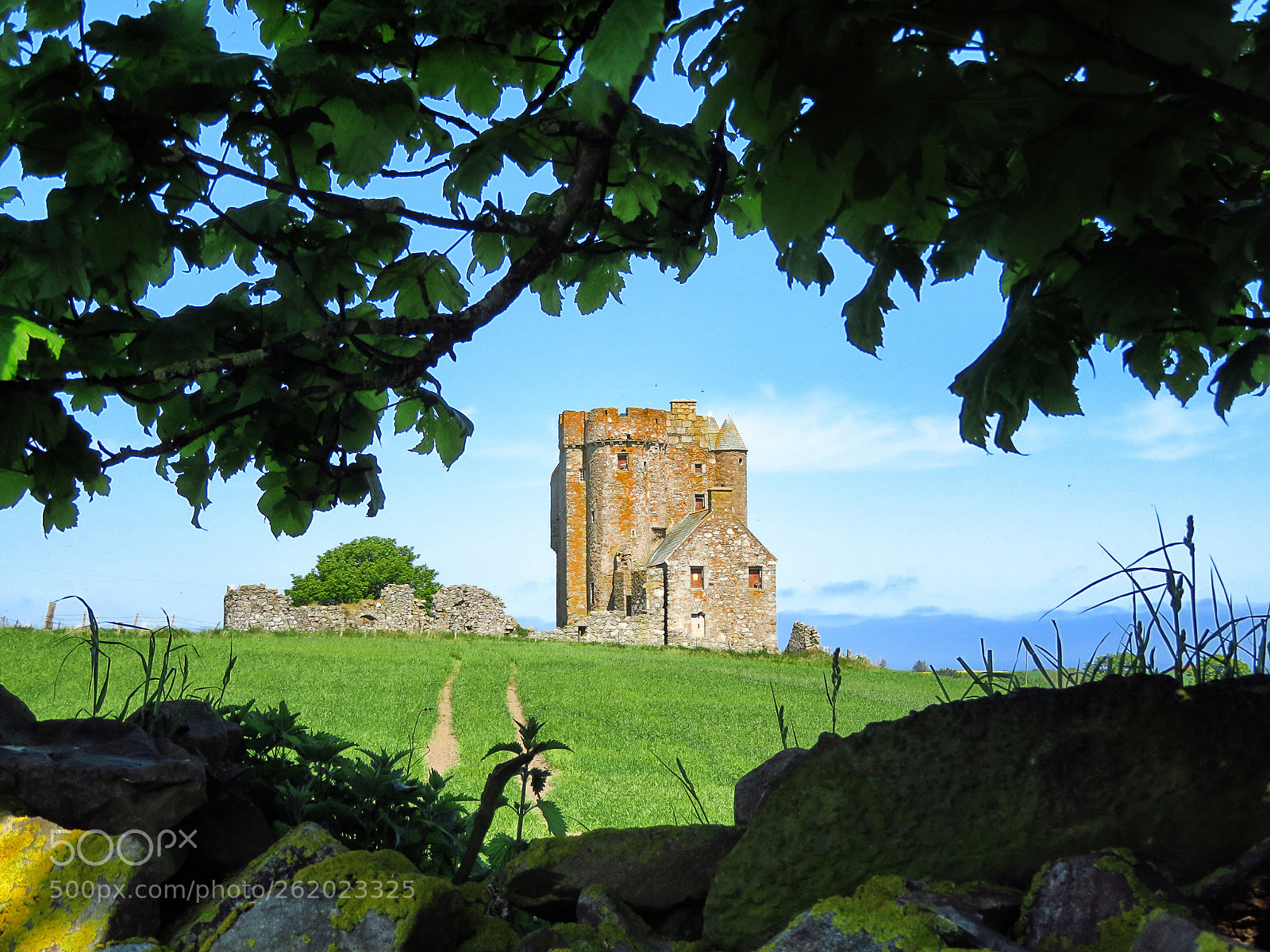 Canon PowerShot SX720 HS sample photo. Inchdrewer castle. photography
