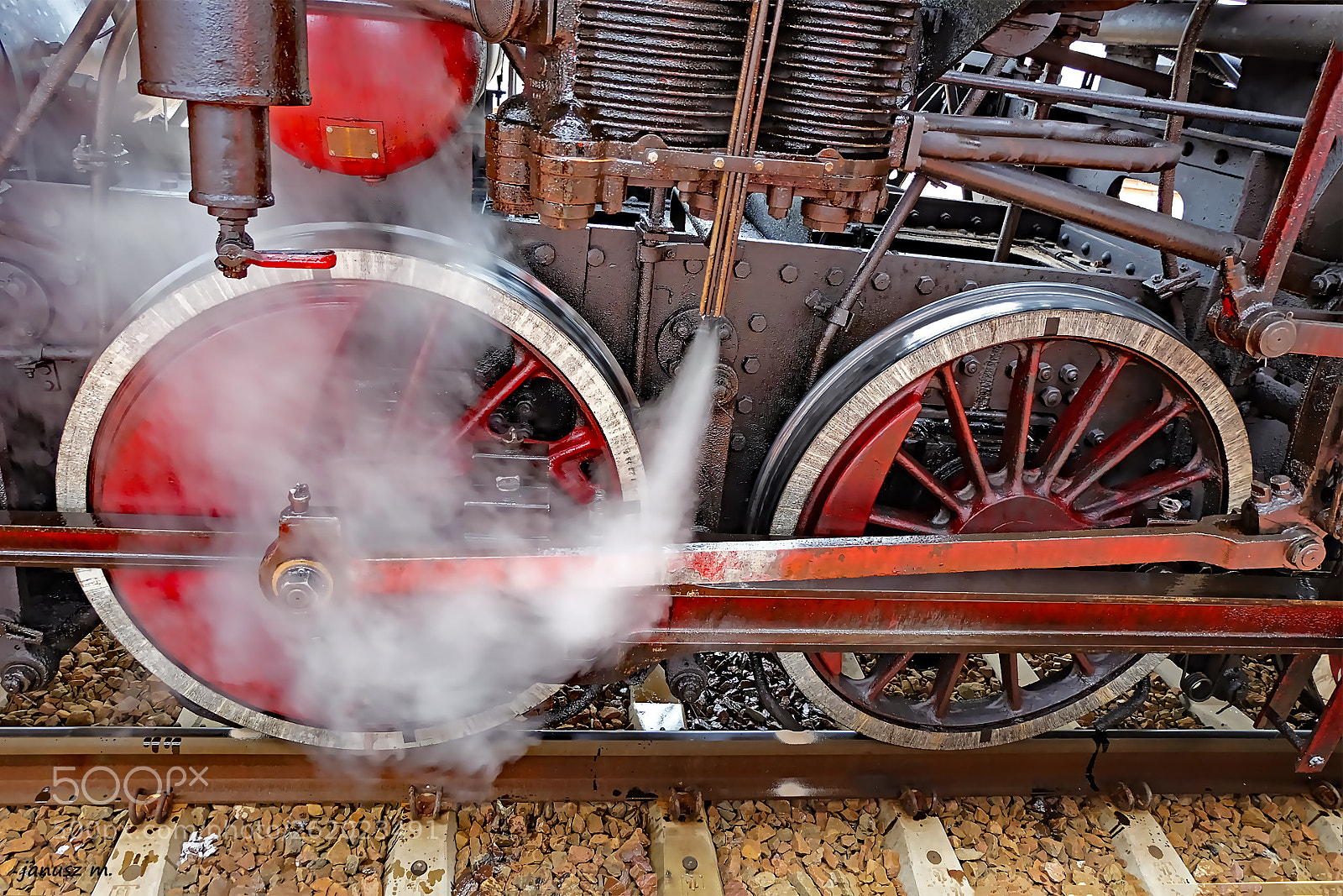 Fujifilm X-T10 sample photo. Old steam locomotive ... photography