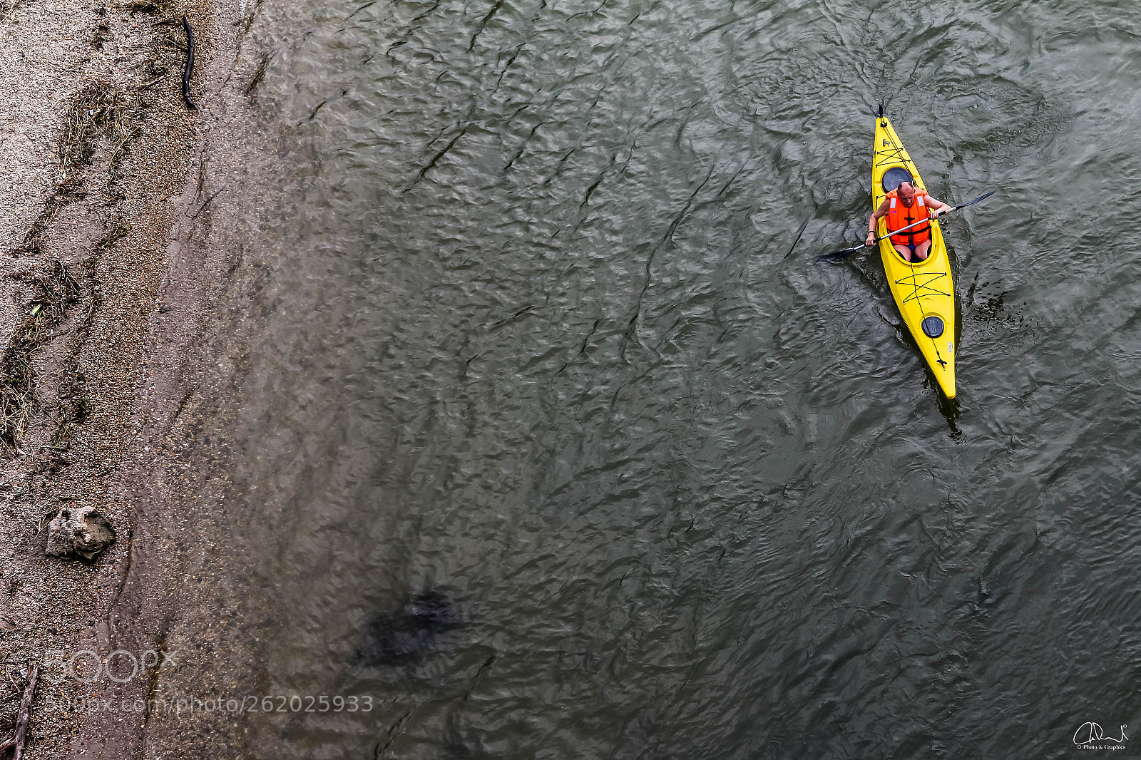 Canon EOS 70D sample photo. Yellow canoe photography
