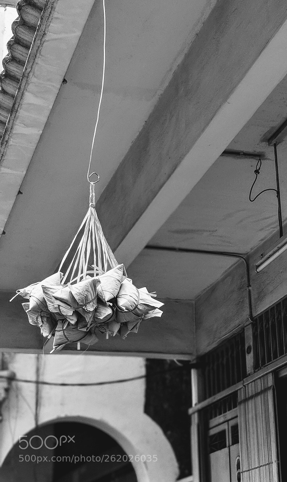 Google Pixel 2 sample photo. Hanging ketupat photography