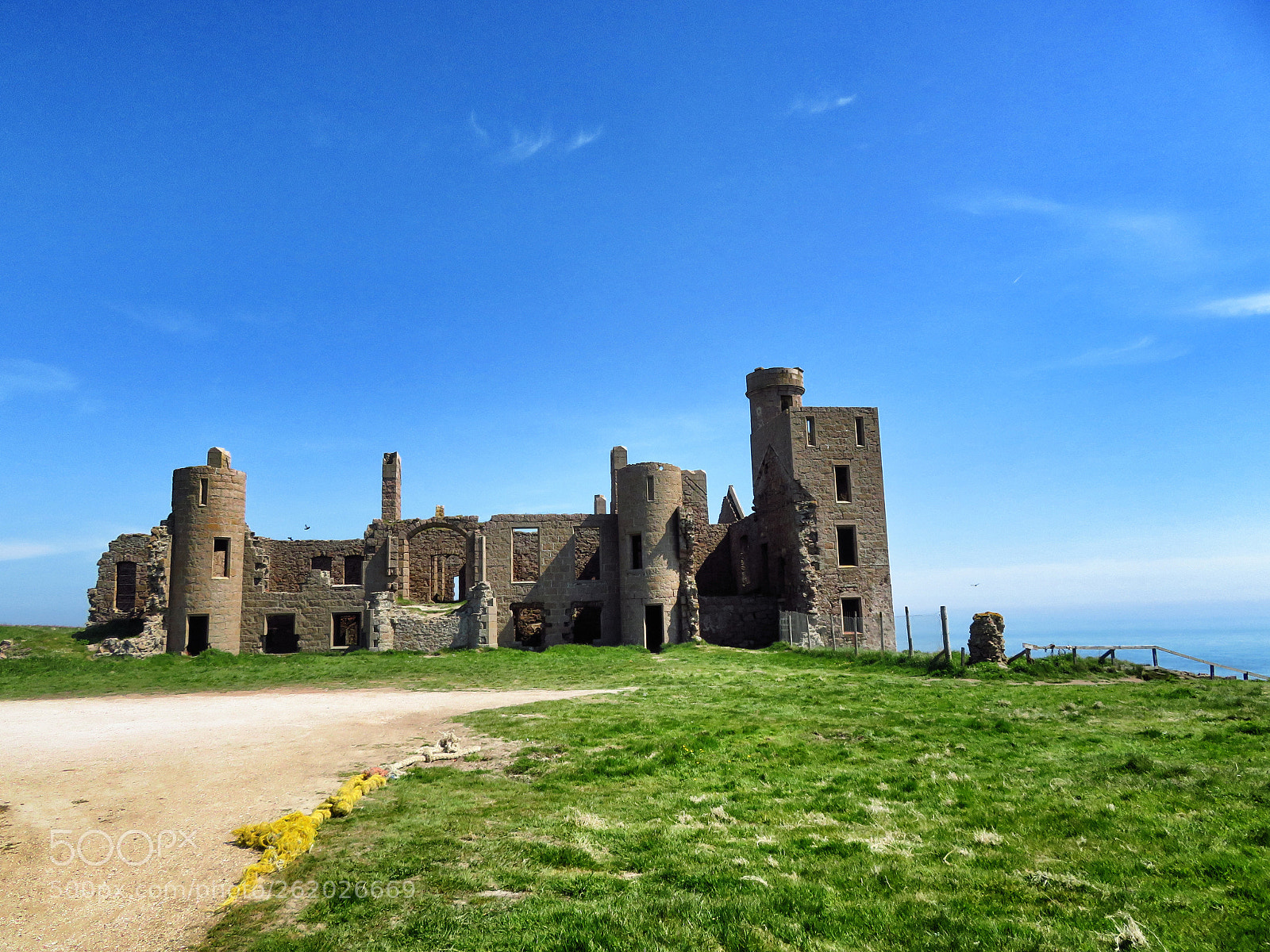 Canon PowerShot SX720 HS sample photo. New slains castle, cruden photography