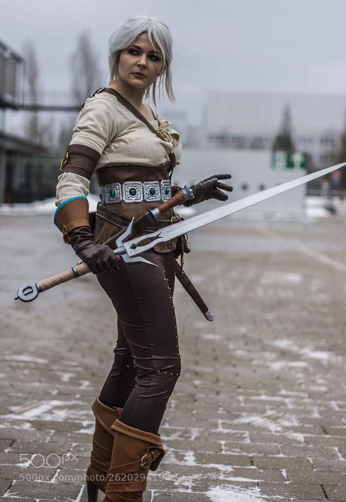 Nikon D7200 sample photo. Ciri the witcher cosplay photography