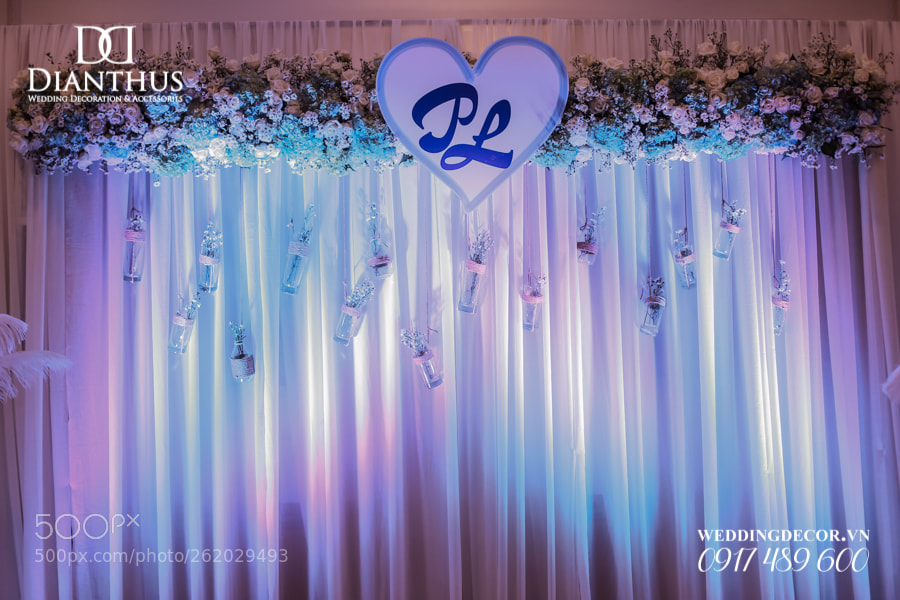 Canon EOS 6D sample photo. Trang tri tiec cuoi photography