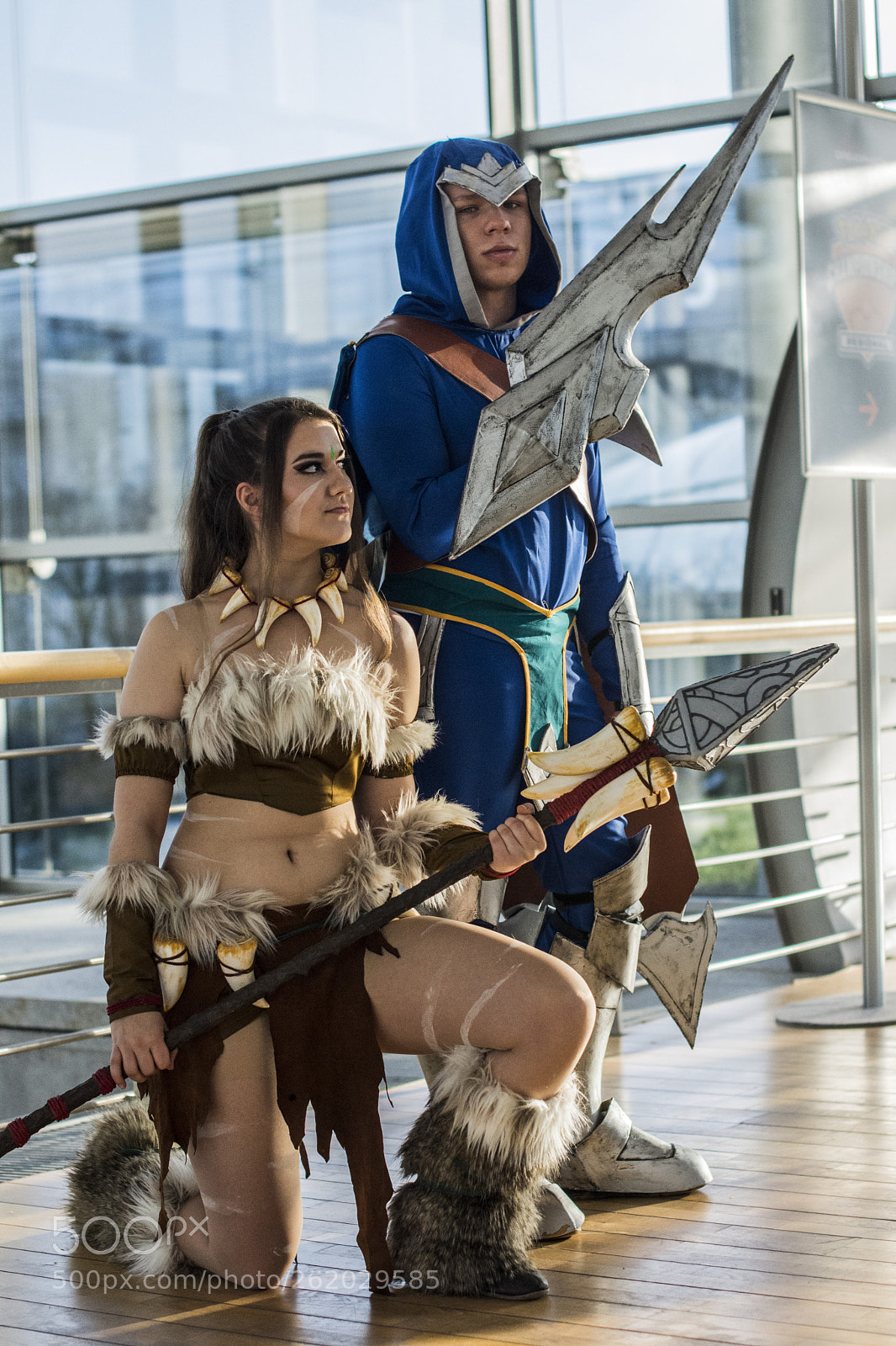 Nikon D7200 sample photo. Nidalee and talon cosplay photography