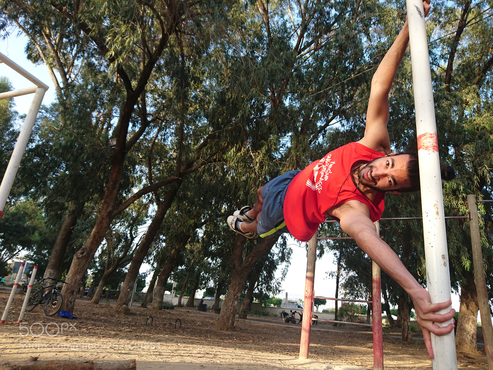 Sony Xperia Z5 sample photo. Human flag photography