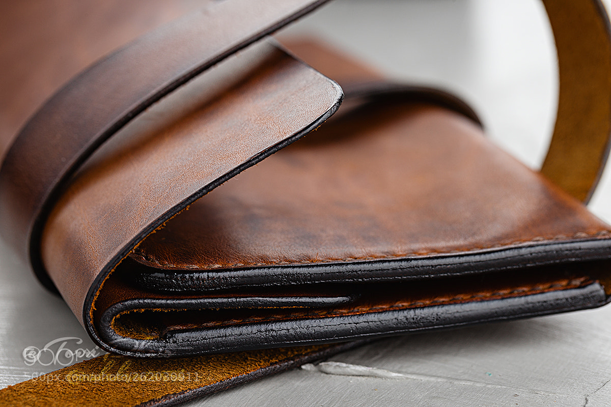 Canon EOS 6D sample photo. Closeup stylish handmade brown photography