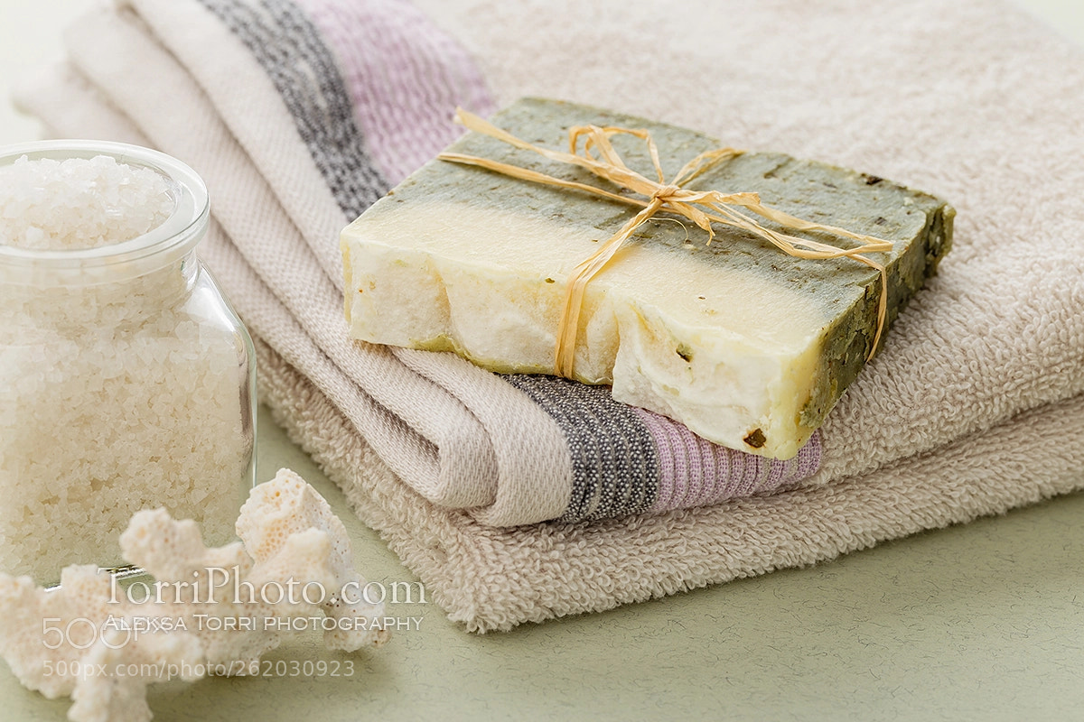 Canon EOS 6D sample photo. Handmade spa olive oils photography