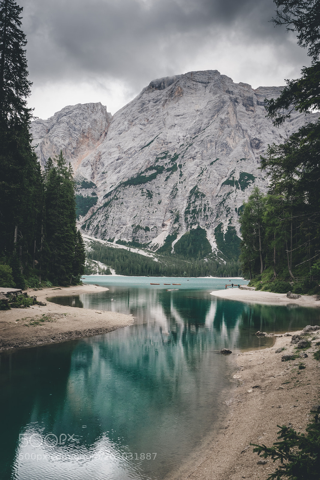 Sony a7 II sample photo. Lago di braies photography