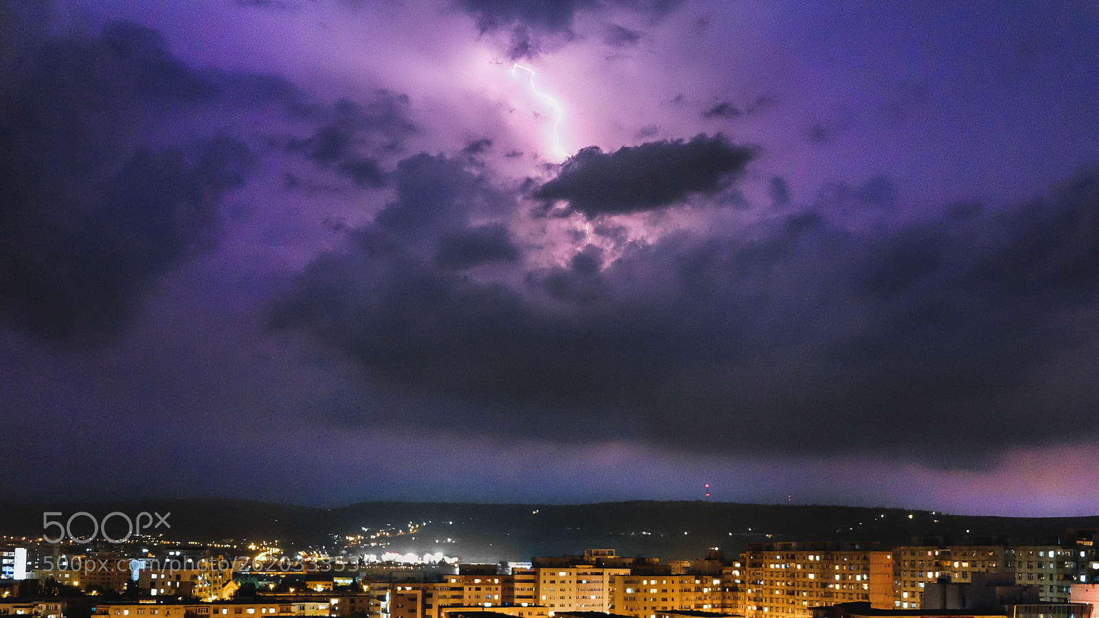Fujifilm X-T1 sample photo. Before the thunder photography