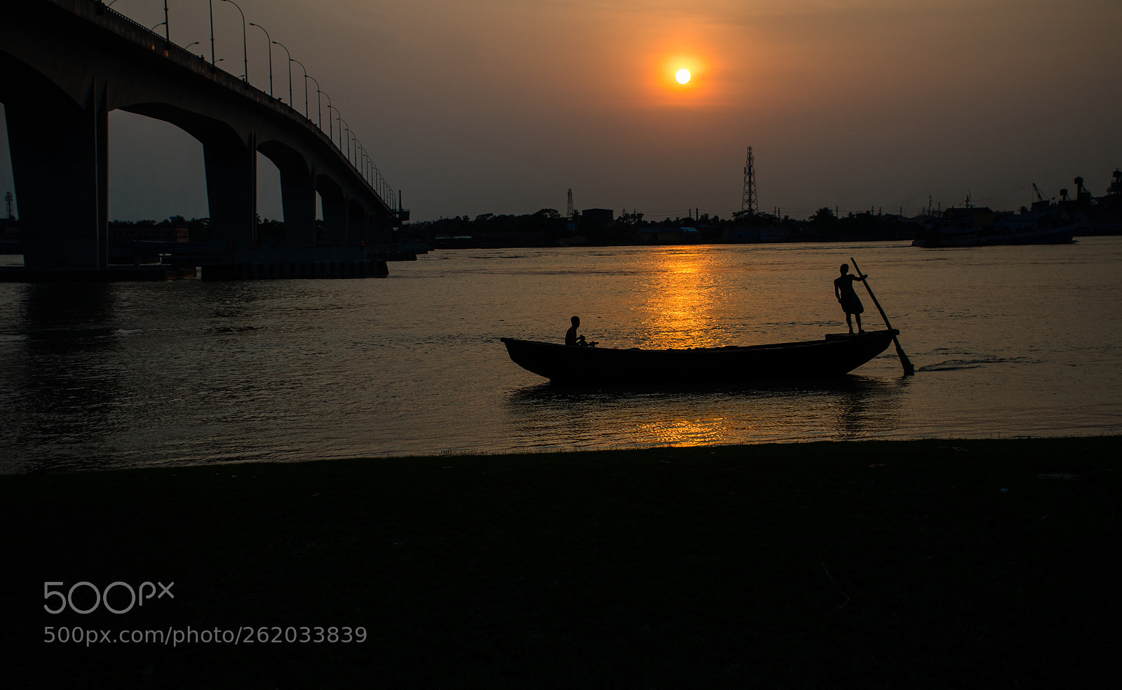 Nikon D7000 sample photo. Sunset over the river photography