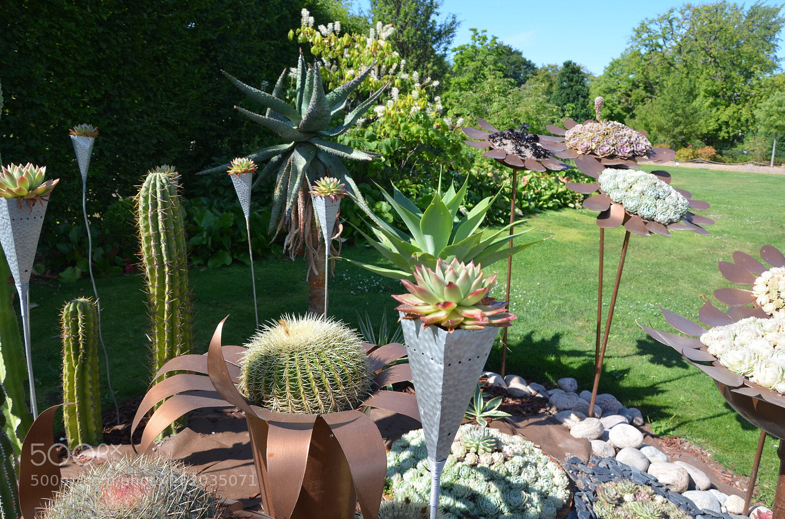 Nikon D5100 sample photo. Metallic garden in gothenburg photography