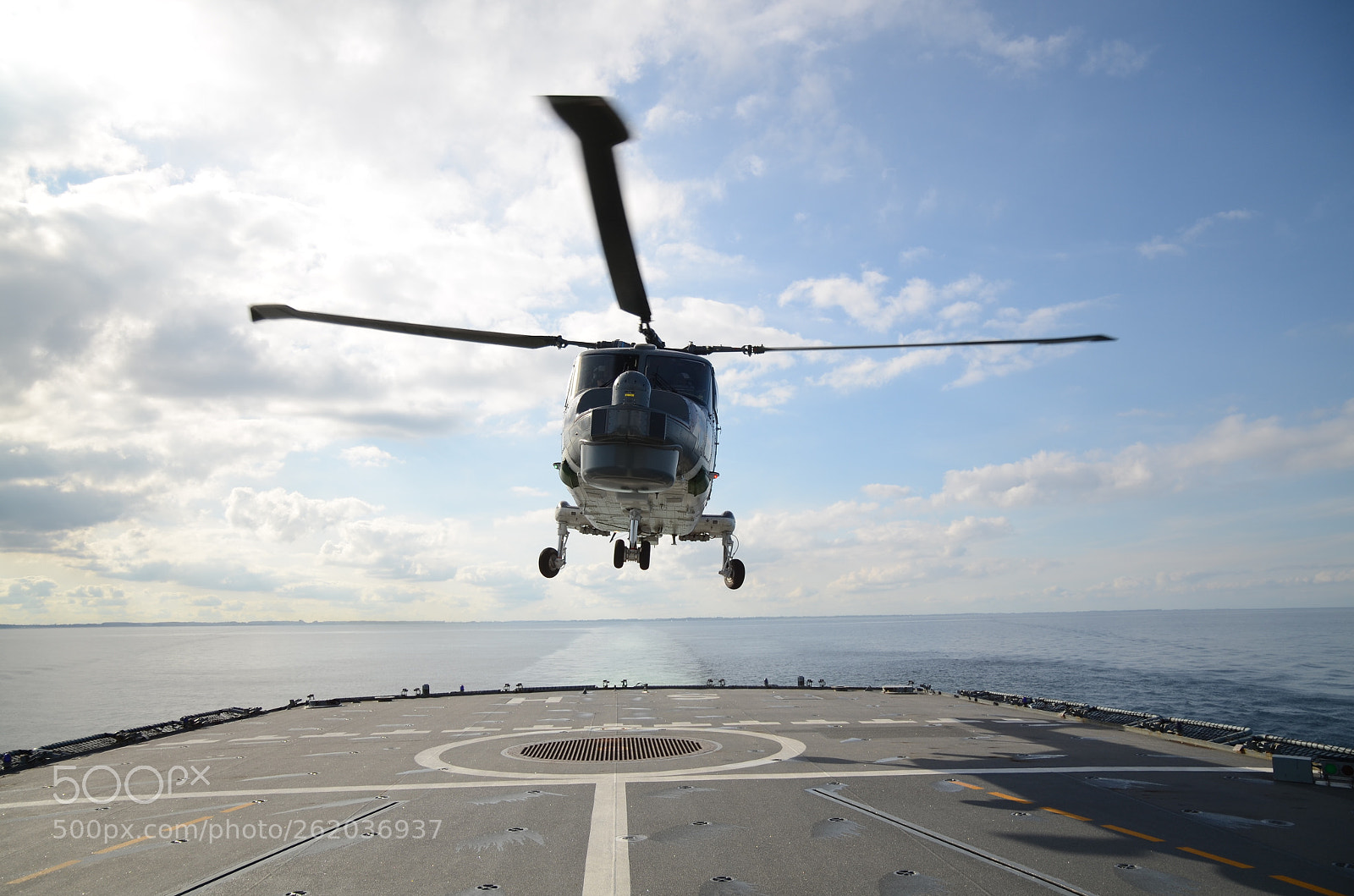 Nikon AF-S DX Nikkor 16-85mm F3.5-5.6G ED VR sample photo. Sea lynx landing on photography