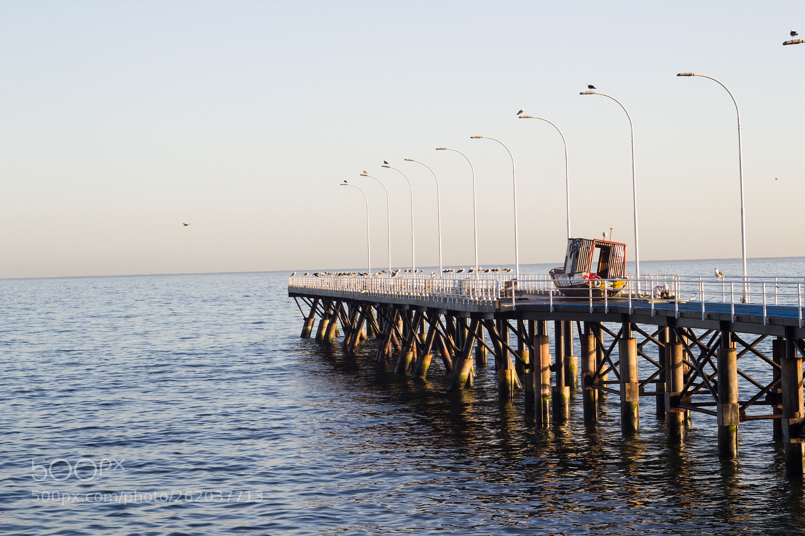 Canon EOS 600D (Rebel EOS T3i / EOS Kiss X5) sample photo. The calm pier photography