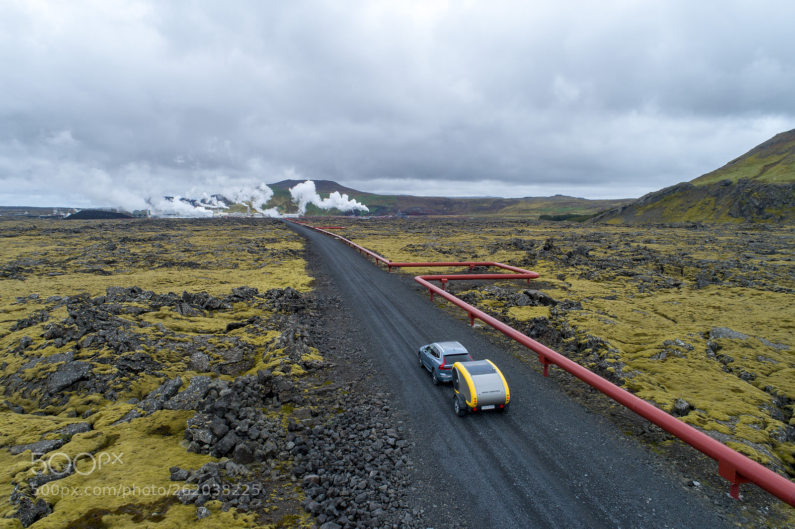 DJI FC6310 sample photo. Roadtrippin' in style photography
