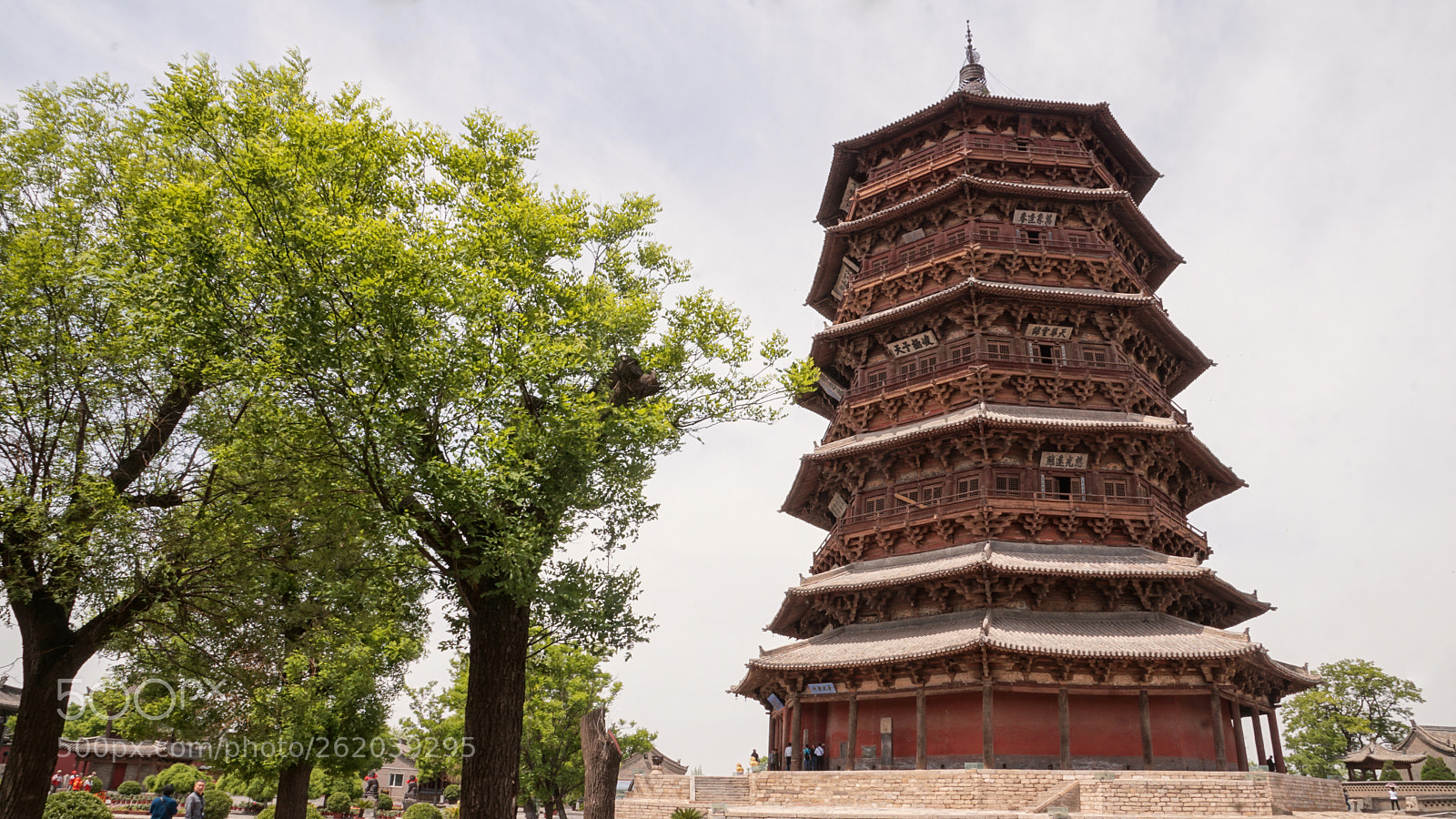 Sony ILCA-77M2 sample photo. Ying xian wooden pagoda photography