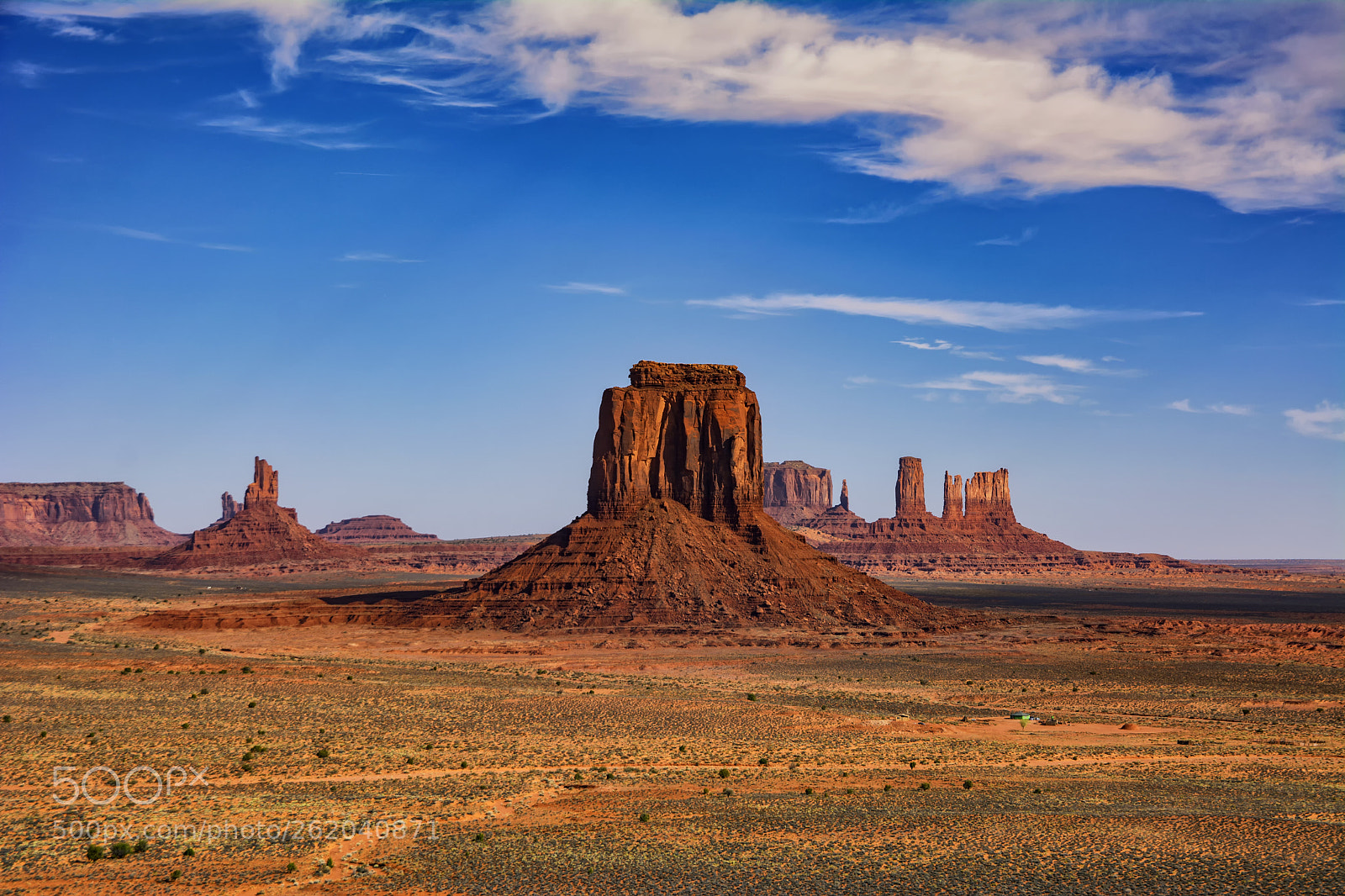 Nikon D7100 sample photo. Morning in monument valley photography