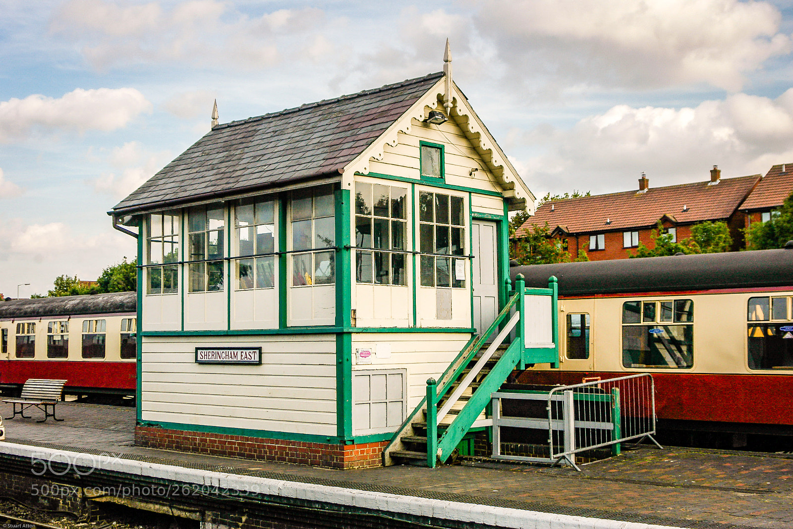 Pentax *ist D sample photo. Signal box photography