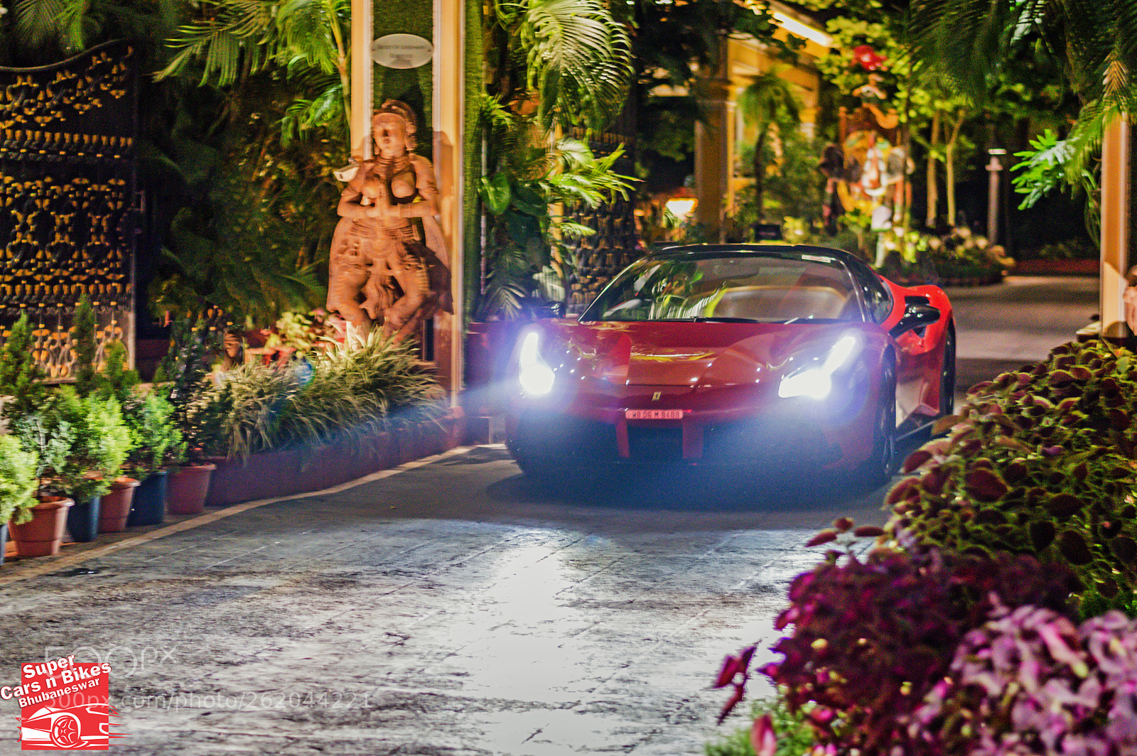 Nikon D3200 sample photo. Ferrari 488 gtb photography