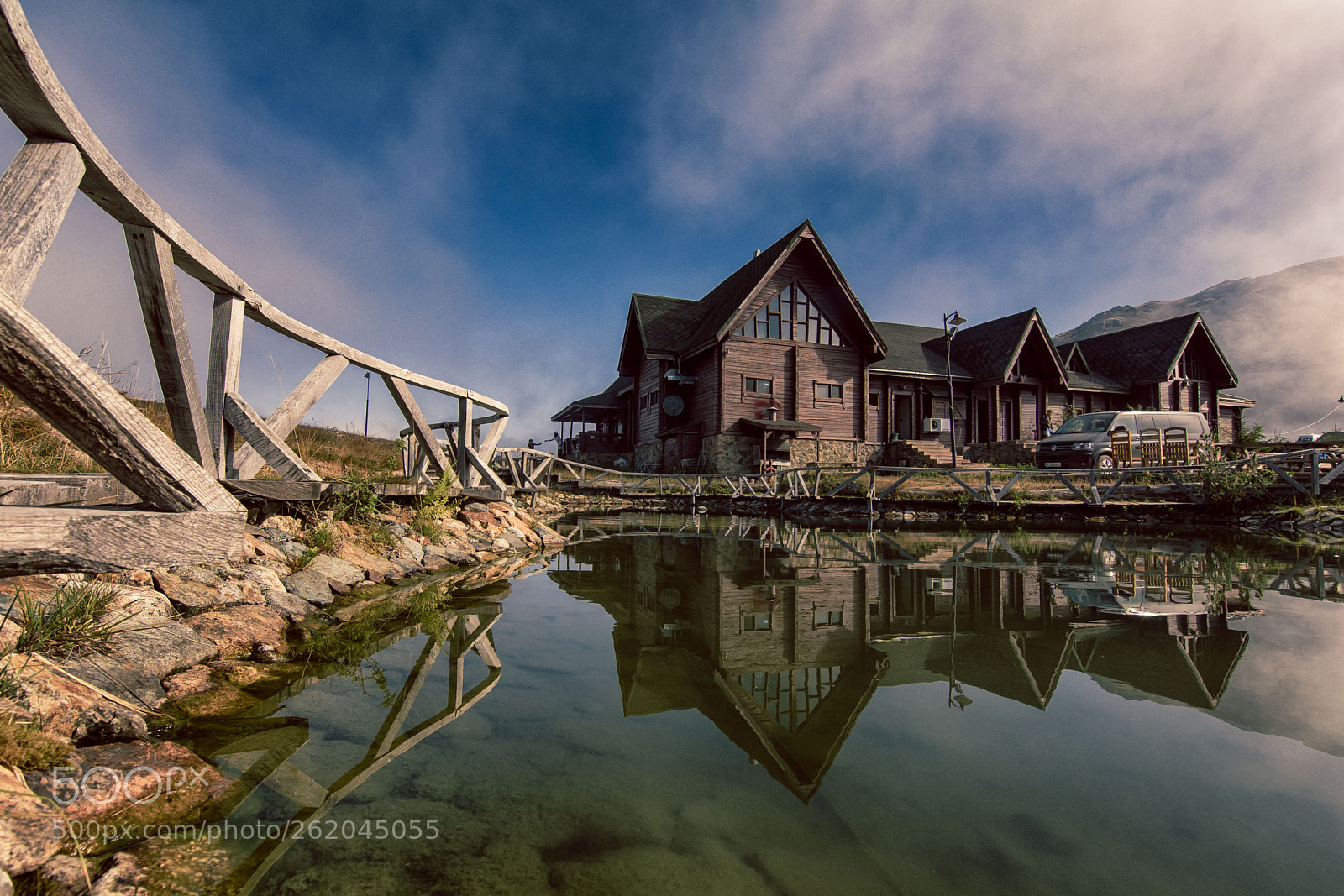 Nikon D5200 sample photo. Misty reflection photography