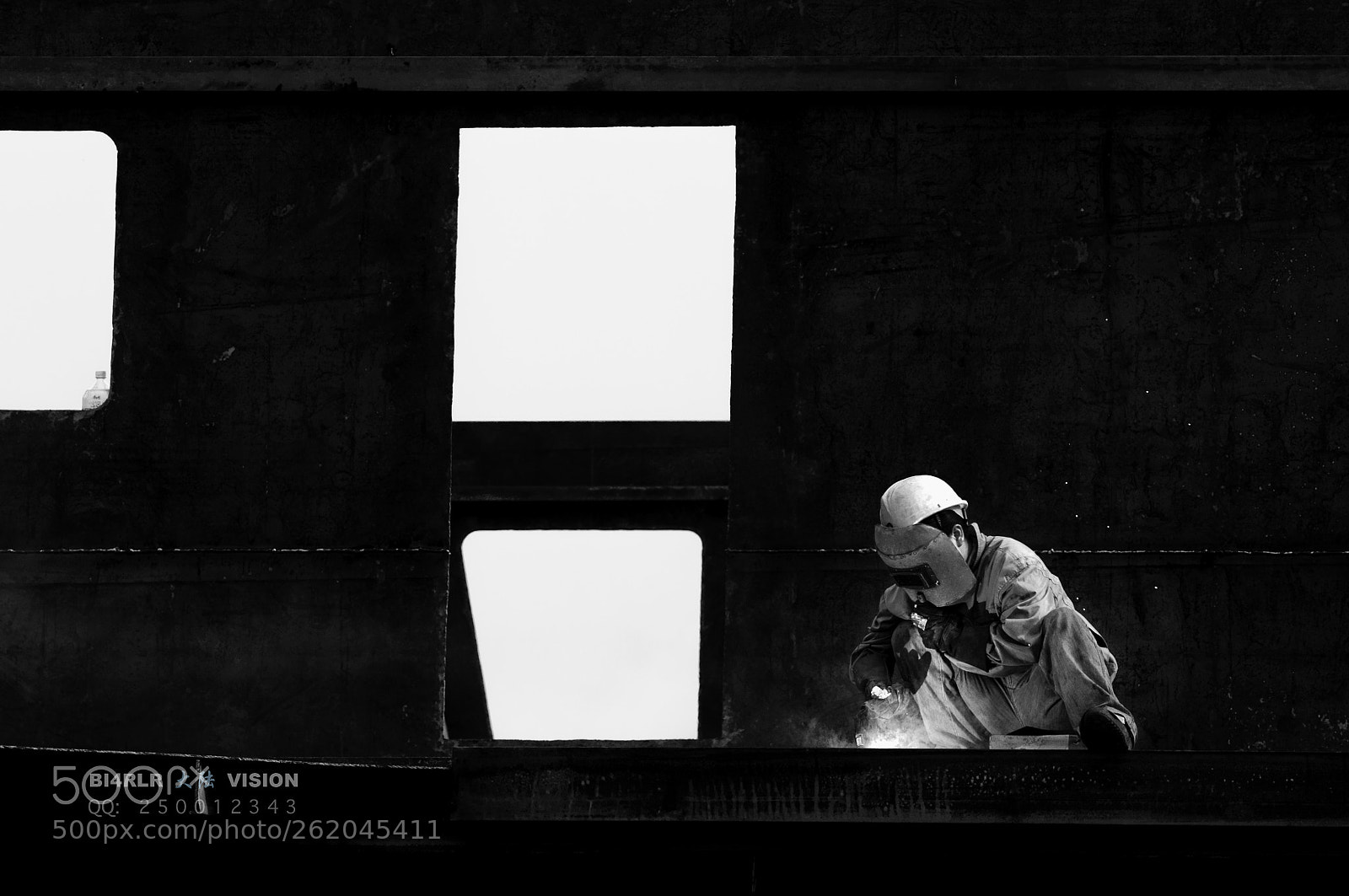 Nikon D90 sample photo. Welding photography