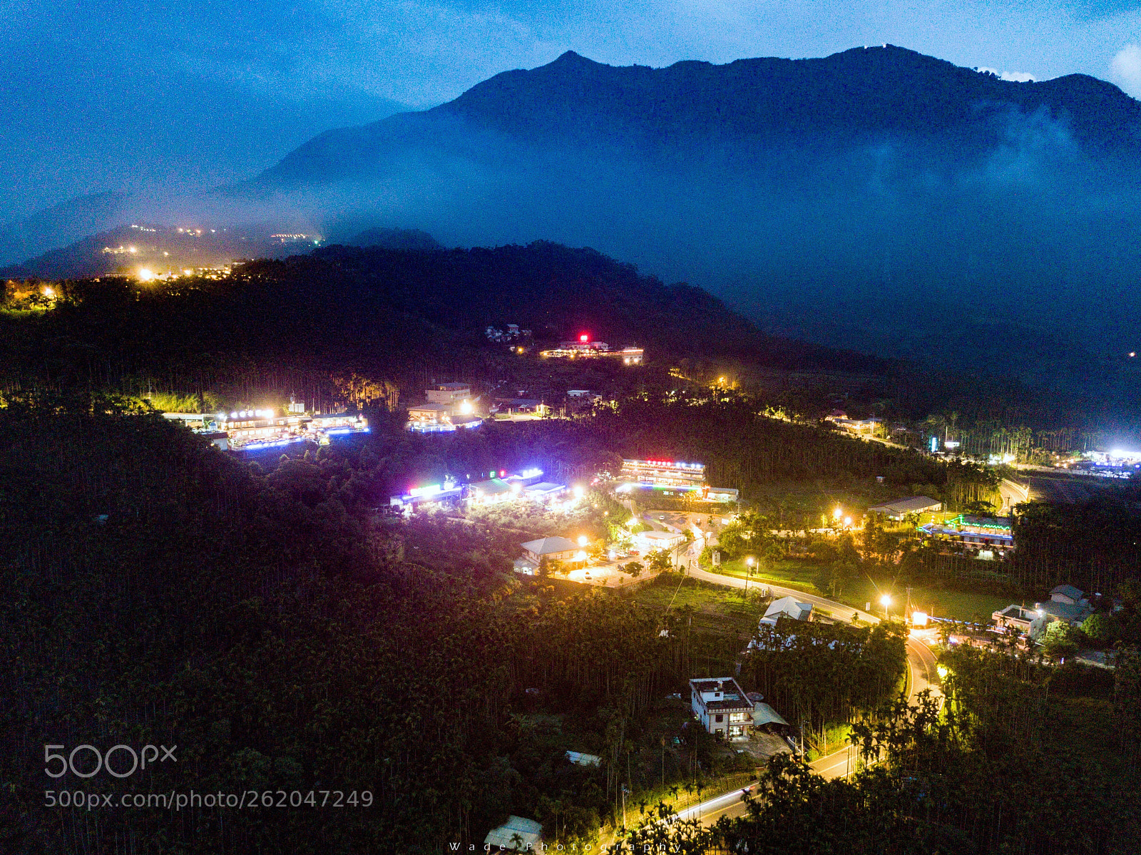 DJI FC220 sample photo. Night photography
