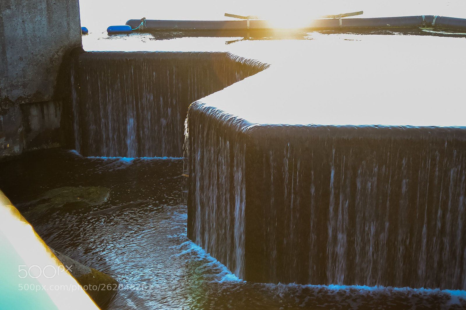 Canon EOS 77D (EOS 9000D / EOS 770D) sample photo. Sunset at the dam photography