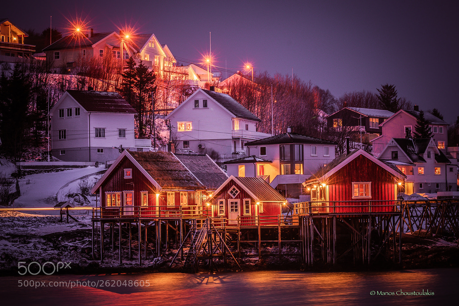 Sony a7 II sample photo. Reine, the night is photography