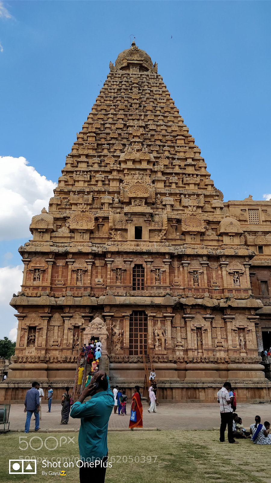 OnePlus 5 sample photo. Tanjore brihadeeswarar temple  photography