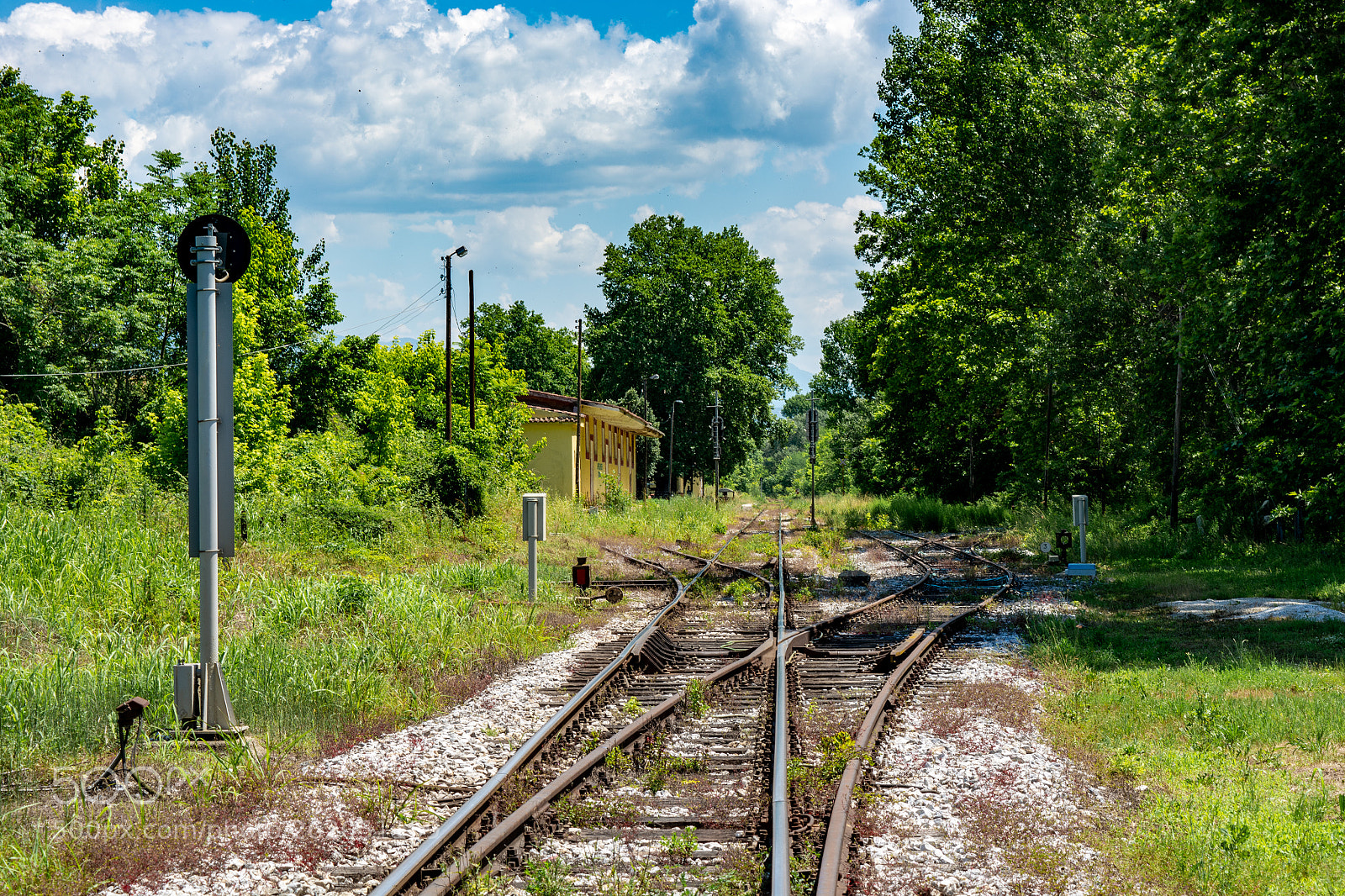Nikon D5200 sample photo. Vyronia railway station photography
