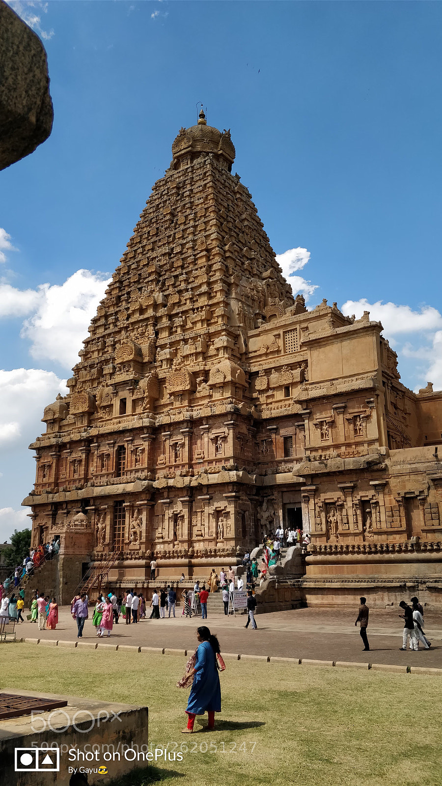 OnePlus 5 sample photo. Tanjore brihadeeswarar temple  photography