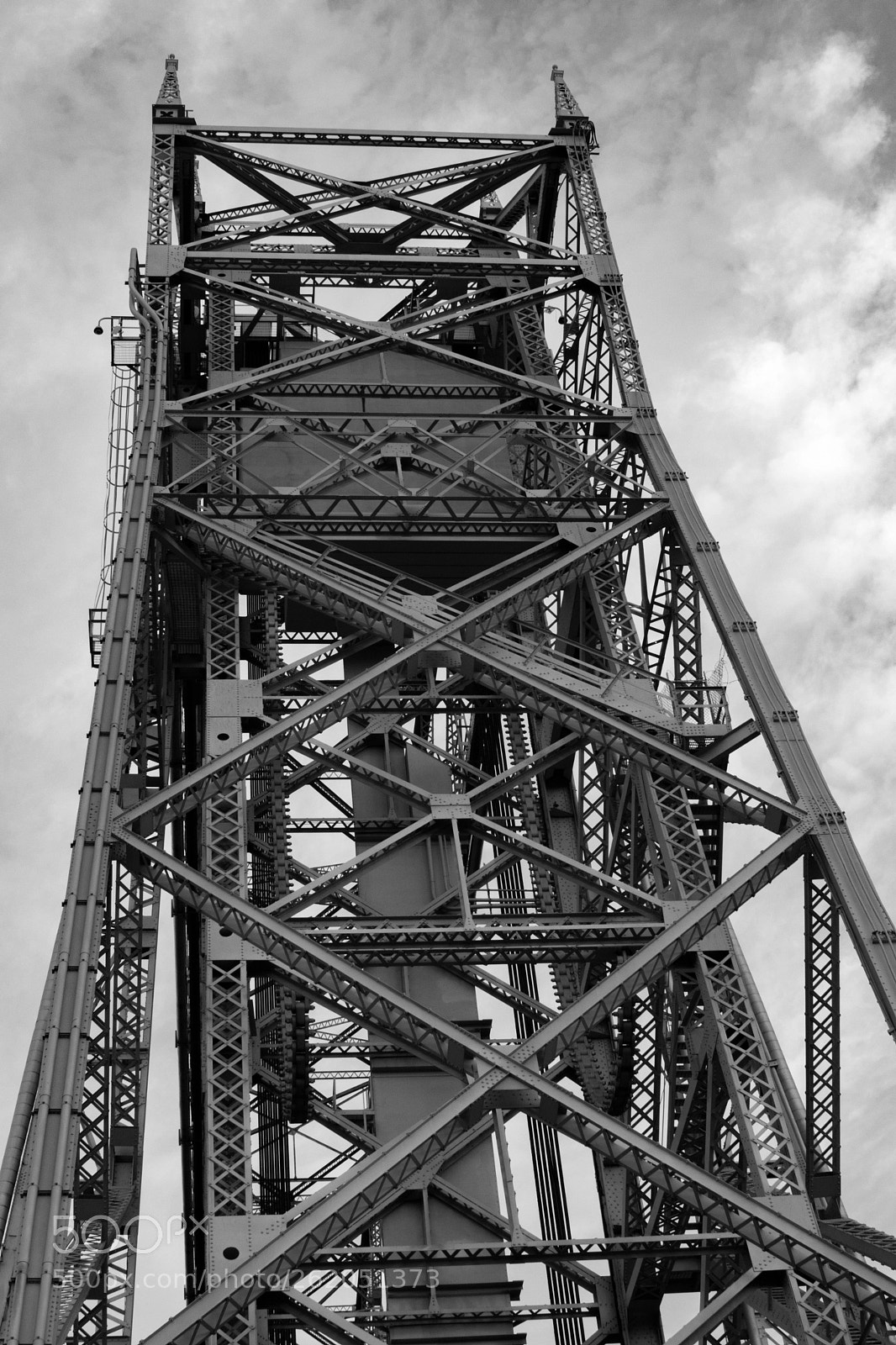 Nikon D3300 sample photo. Aerial lift bridge photography