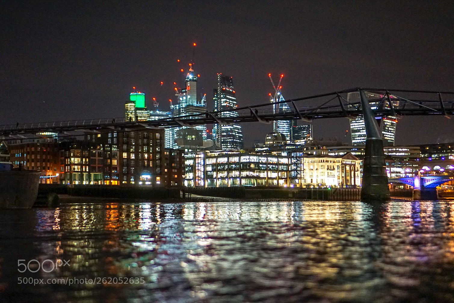 Sony a6000 sample photo. Millennium bridge photography