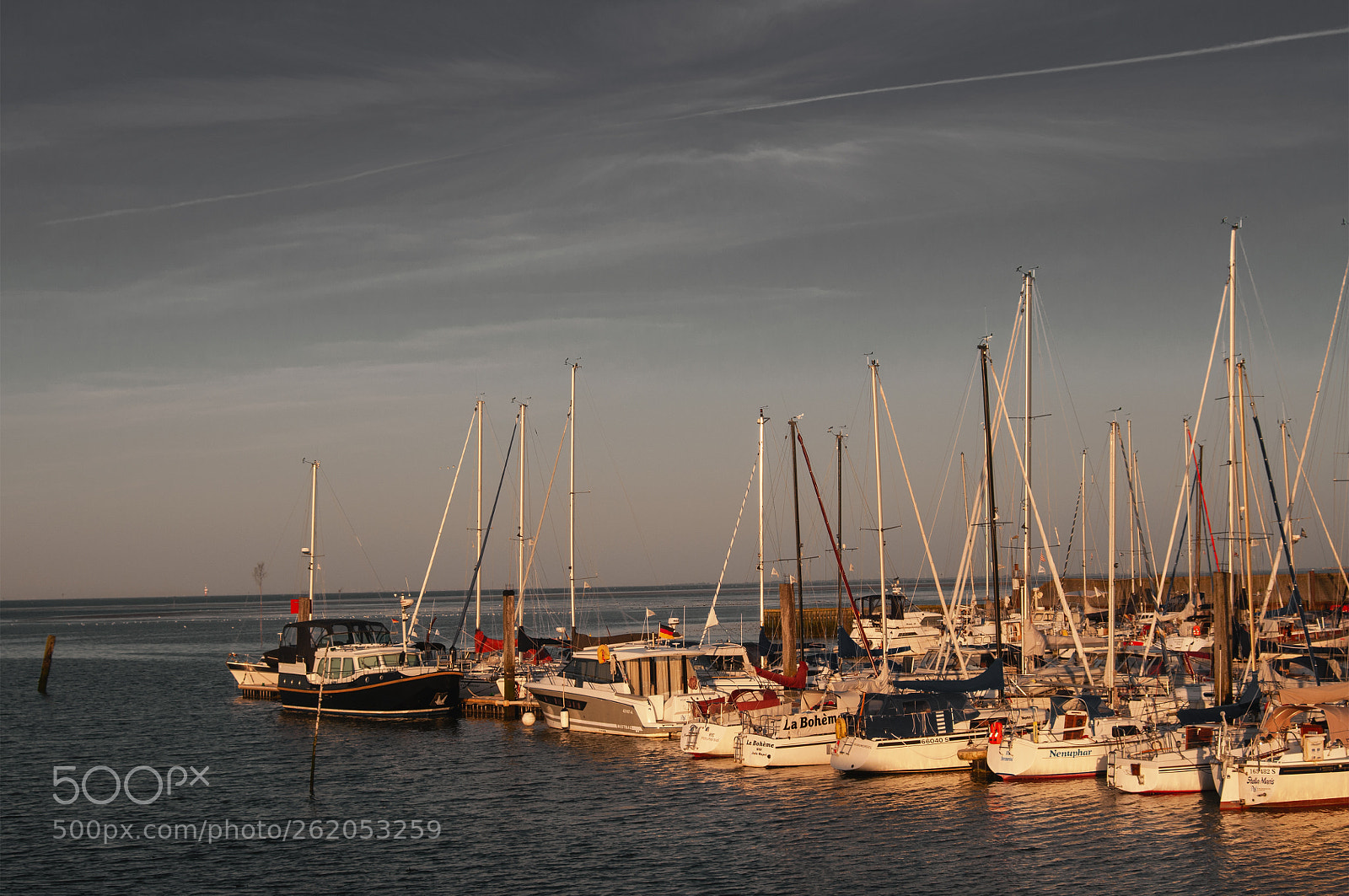 Nikon D300 sample photo. Horumersiel marina lower saxony photography