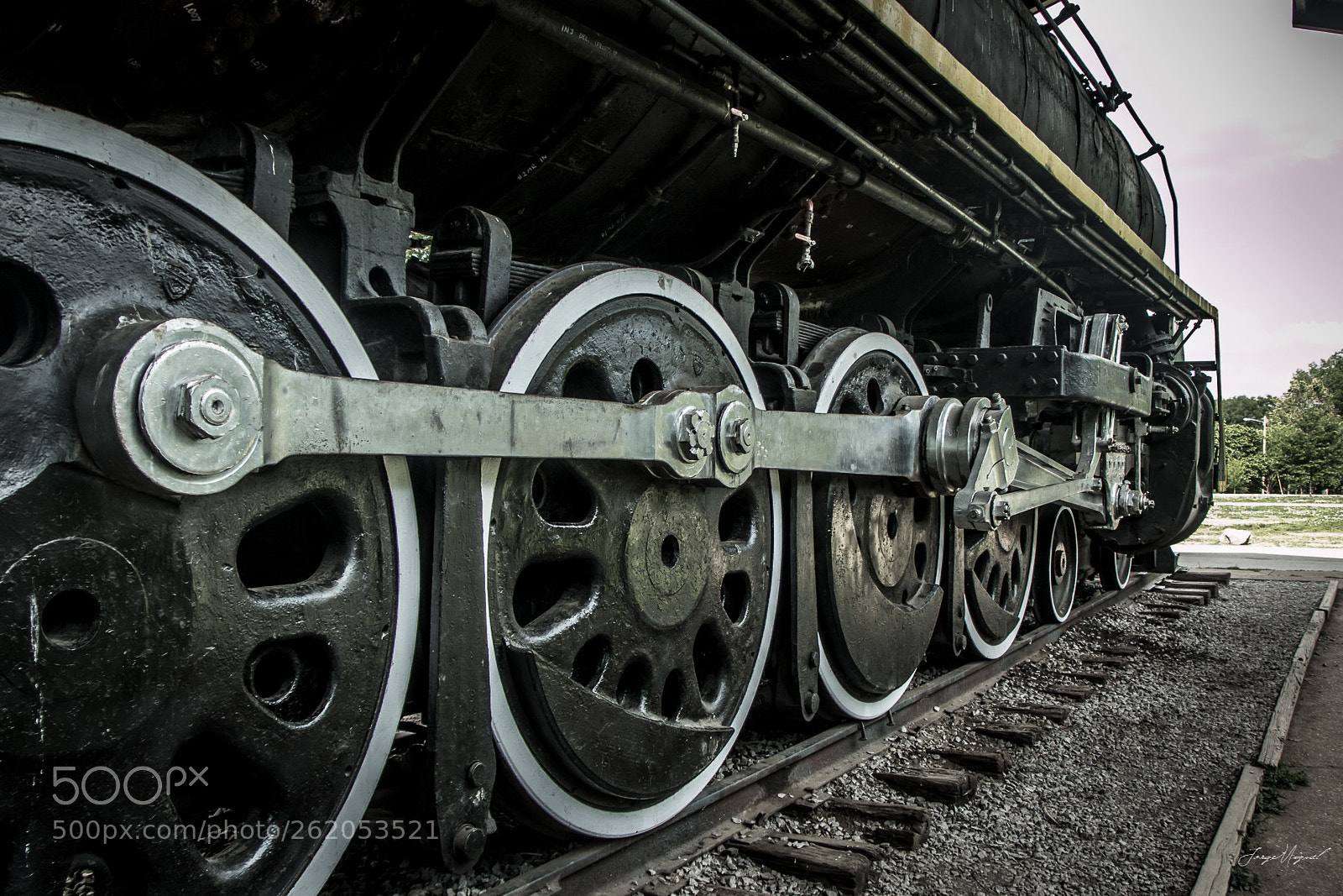 Canon EOS 70D sample photo. The old train photography