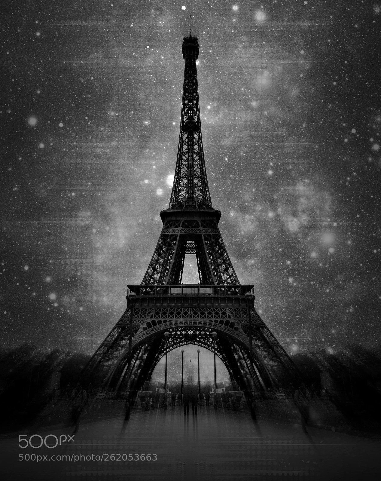 Canon EOS 100D (EOS Rebel SL1 / EOS Kiss X7) sample photo. The star eiffel photography