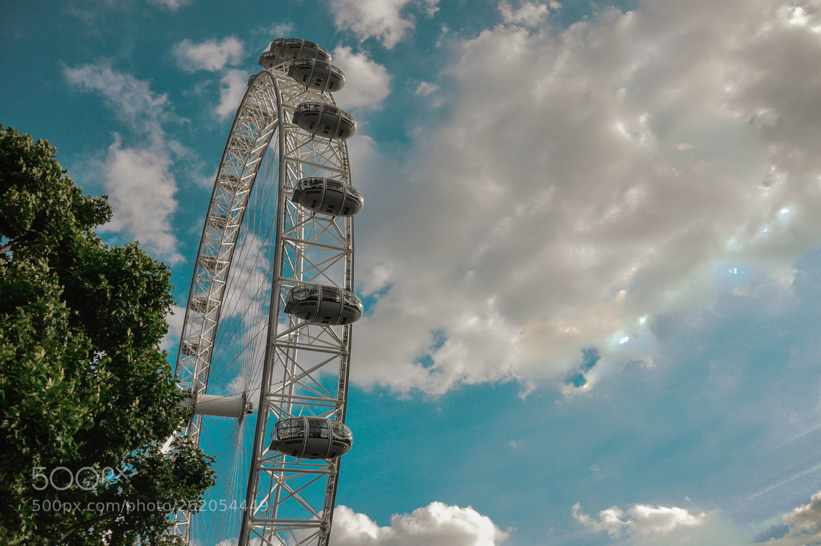 Nikon D3200 sample photo. London eye photography