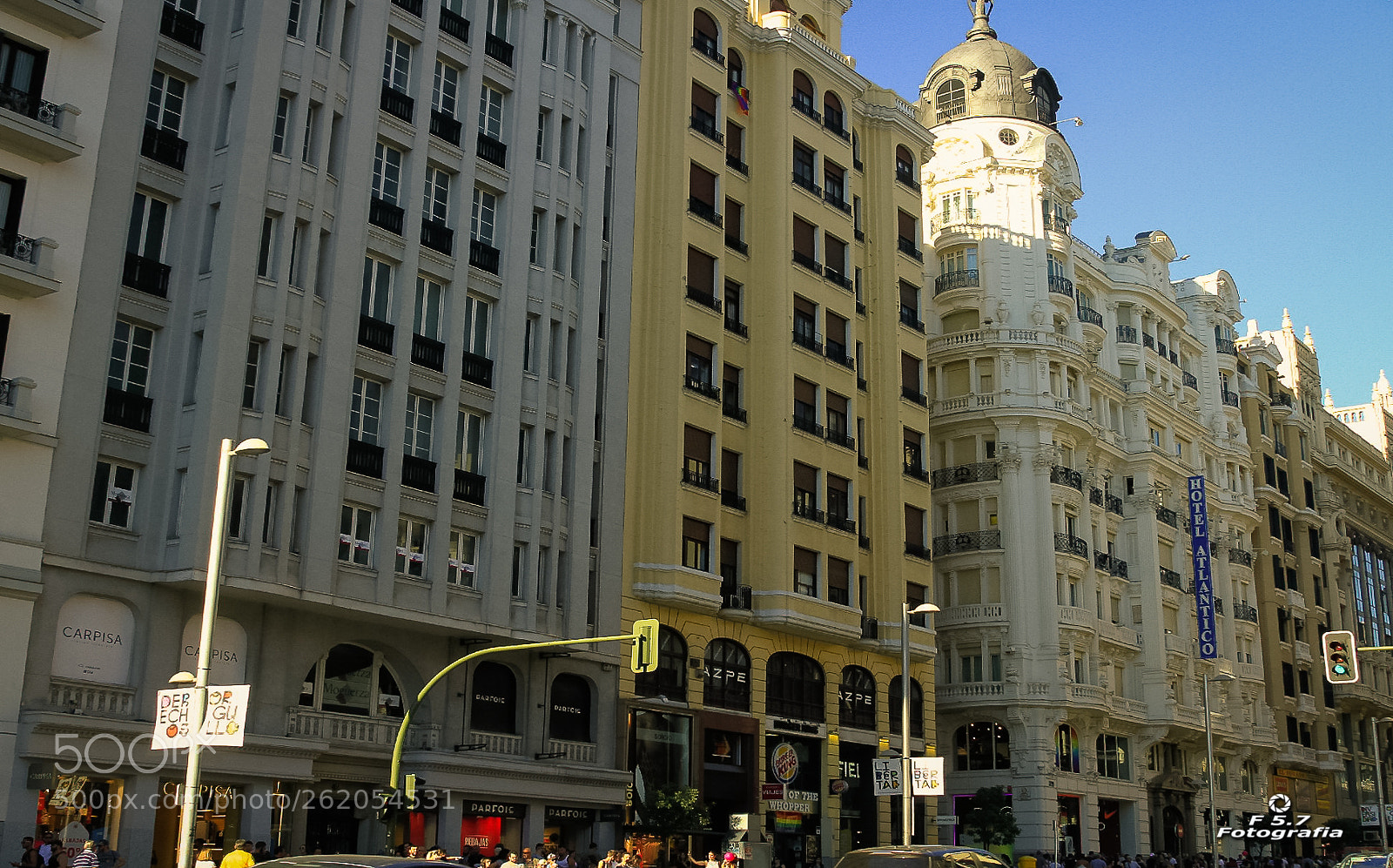 Canon EOS 7D sample photo. Gran via 1 photography
