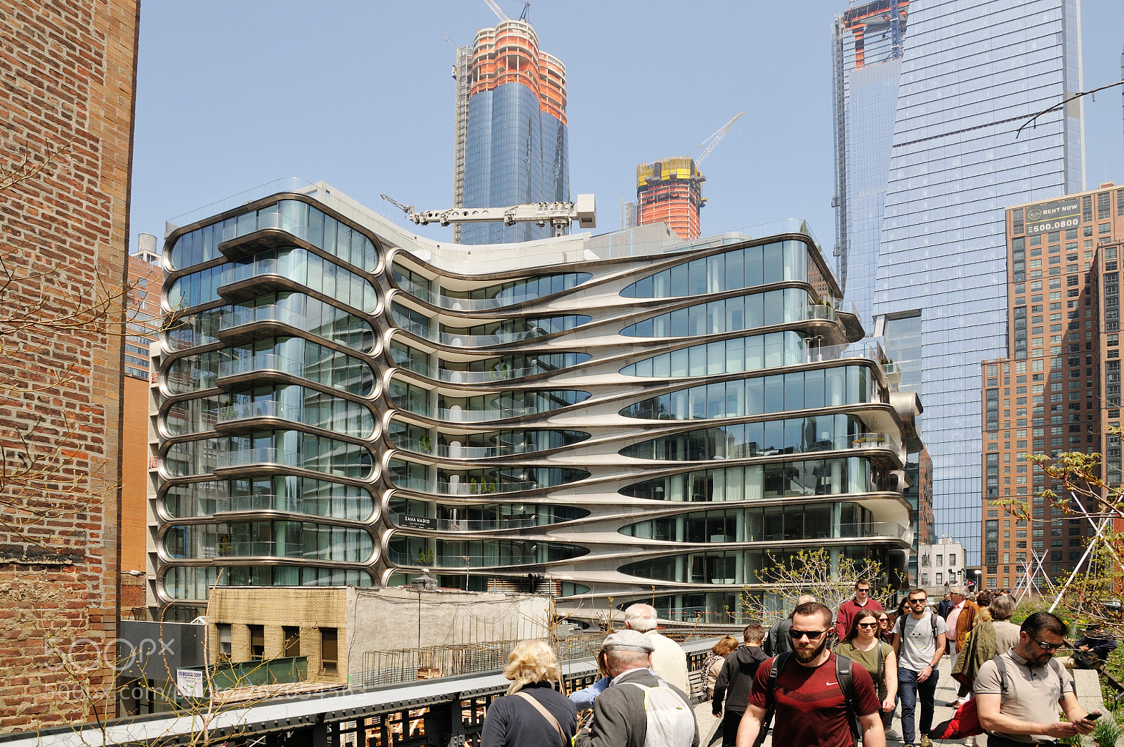 Nikon D300S sample photo. New york, high line photography