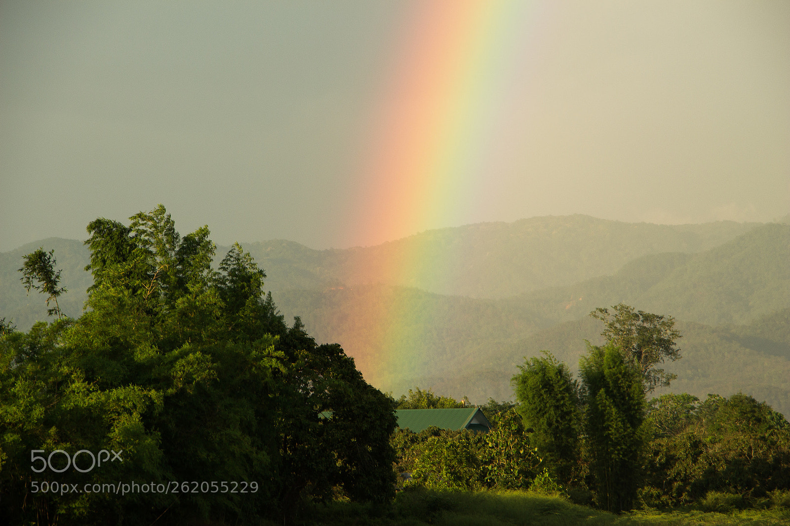 Canon EOS 700D (EOS Rebel T5i / EOS Kiss X7i) sample photo. Rainbow in chiangmai photography