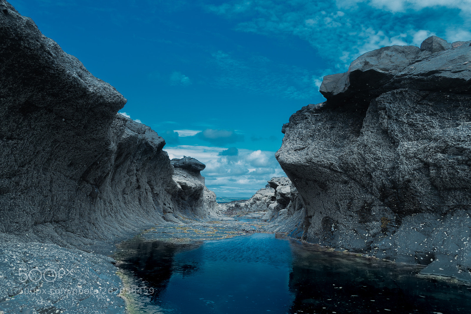 Nikon D3100 sample photo. Ink black sea photography